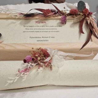 Poesia amb Pergamí A 3 amb Caixa