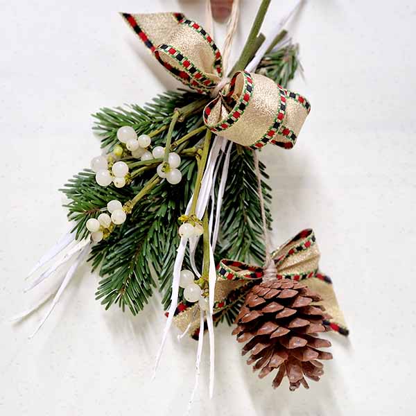 ramo-de-muerdago-con-pina4.jpg Ram de vesc amb Pinya