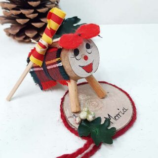 1 Tió o Tiona amb Bandera Catalana